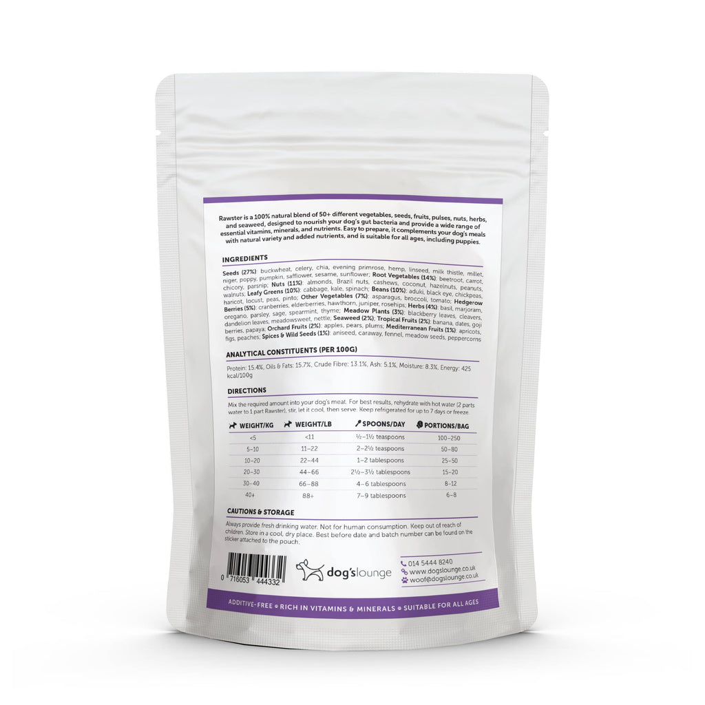 RAWSTER – Raw & Fresh Feeding Dog Supplement