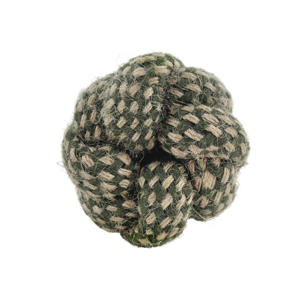HugglePets  Legacy Hemp Knotted Log Dog Toy