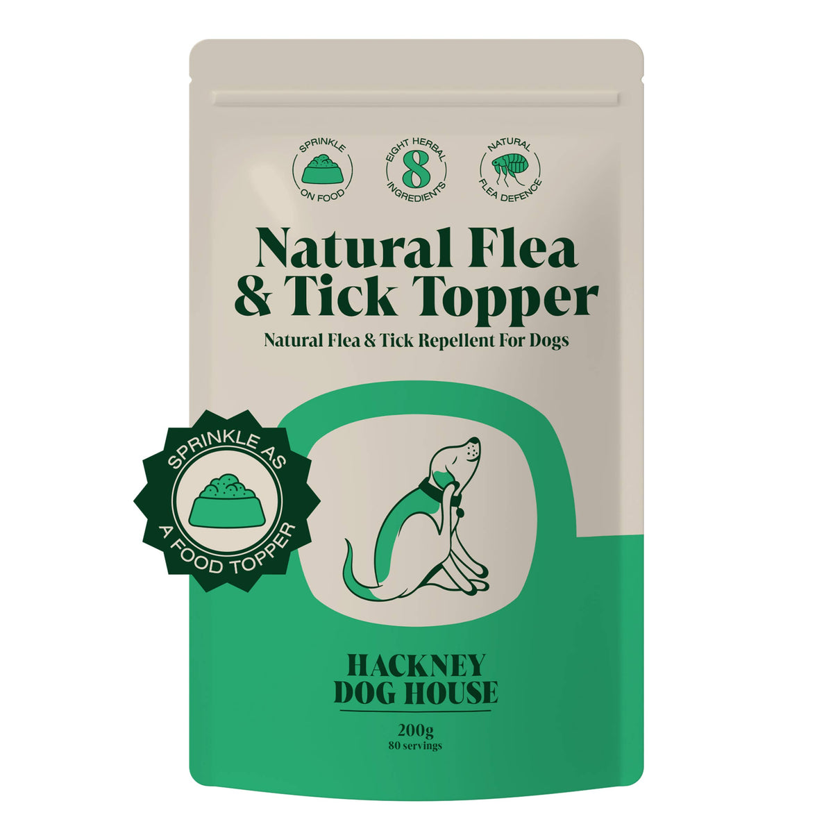 Natural Flea and Tick Powder for Dogs | Herbal Repellent