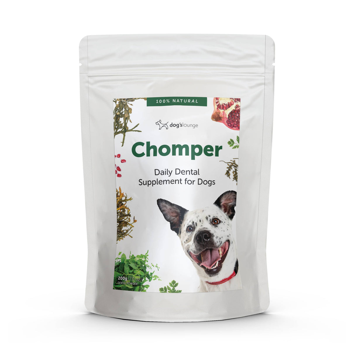 CHOMPER – Organic Tartar & Plaque Remover for Dogs & Puppies