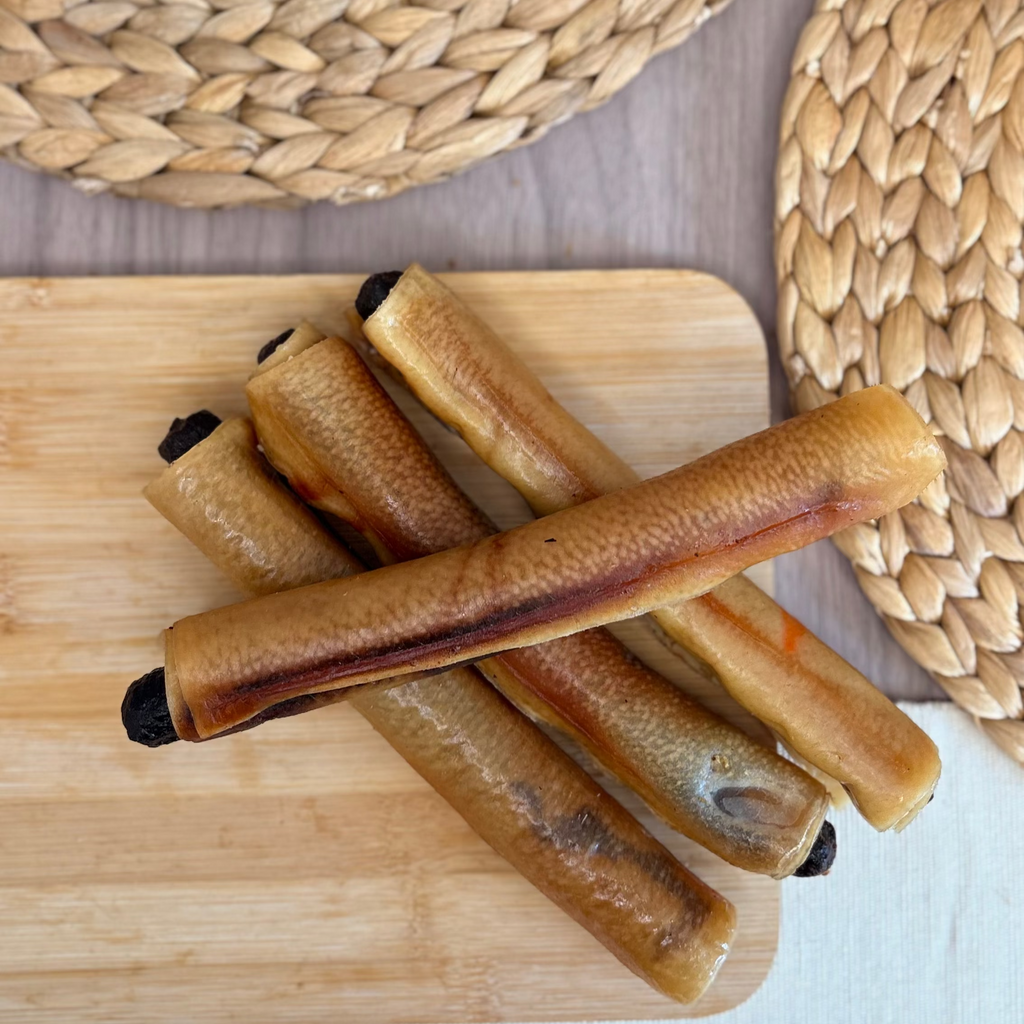 Chicken Sausage Wrapped In Pork