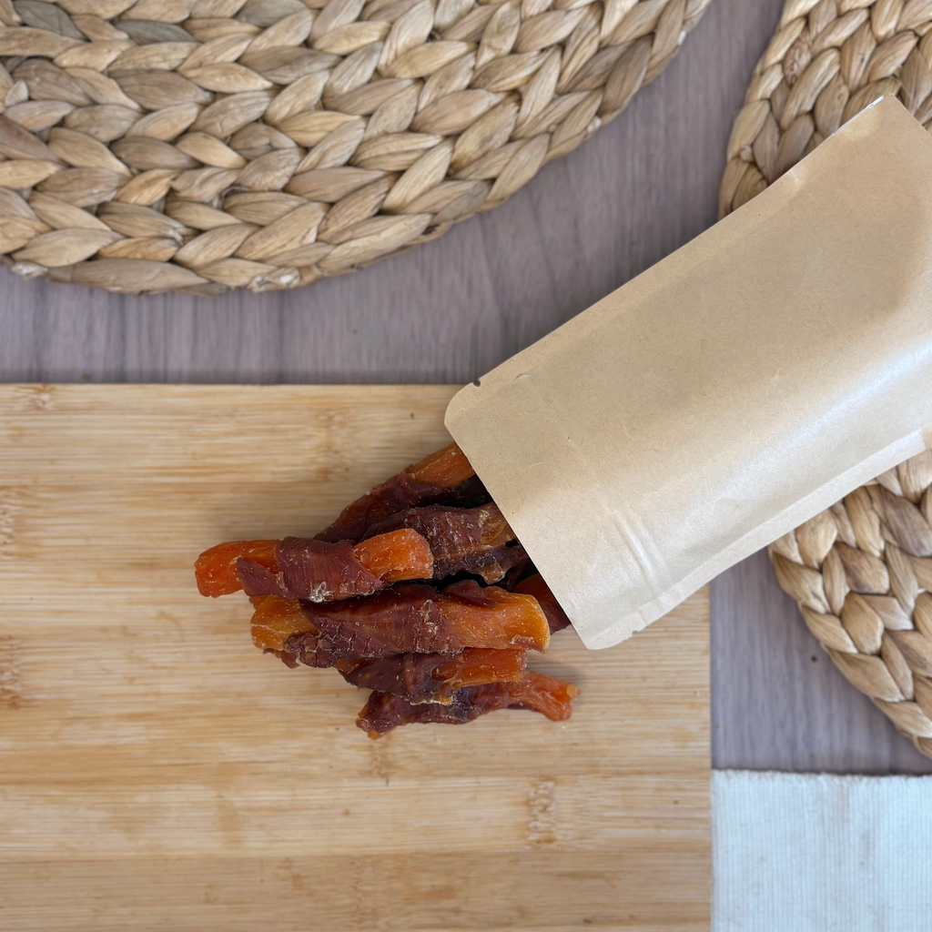 Sweet Potato Wrapped in Duck