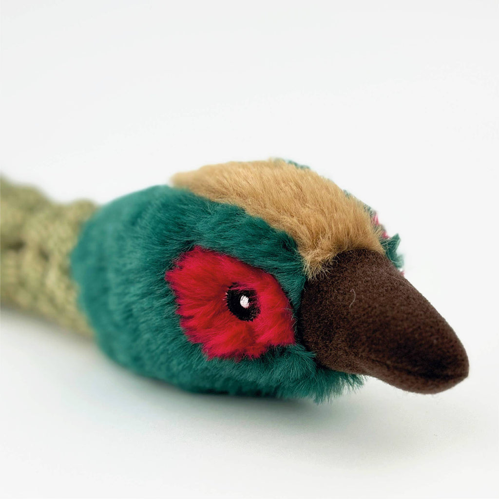 HugglePets Legacy Ropey Pheasant (Patricia) Dog Toy